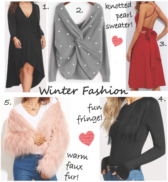 Winter Clothing Wishlist from Shein